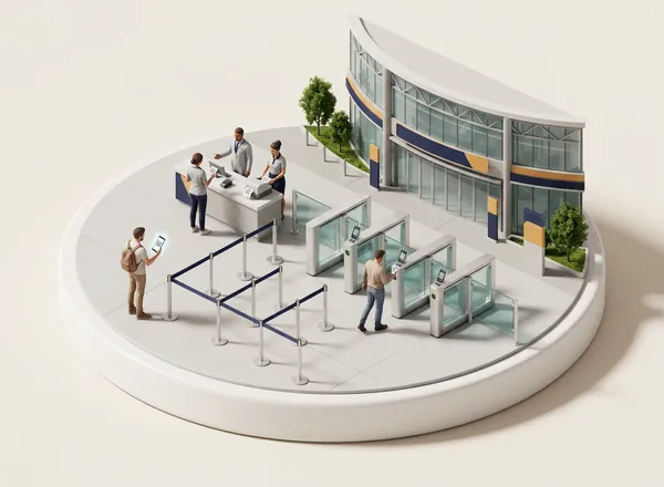 Ticketing Solution — Shopping Mall